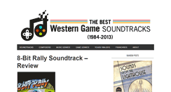 Desktop Screenshot of bestwesterngamesoundtracks.com