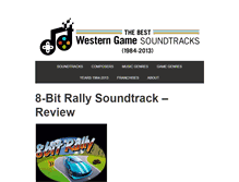 Tablet Screenshot of bestwesterngamesoundtracks.com